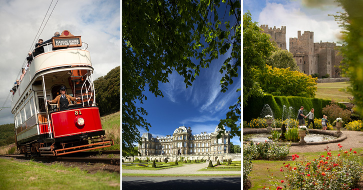 Beamish Museum, The Bowes Museum and Raby Castle